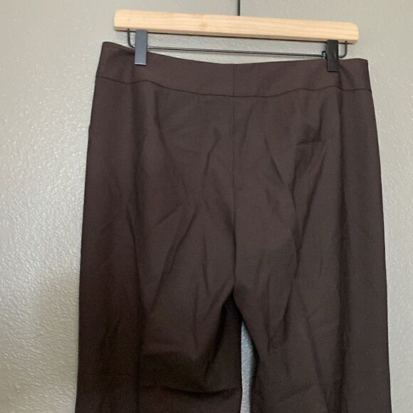 Classiques Entier Boot Cut Brown Pant Madison Avenue Fit NWT - Picture 7 of 12